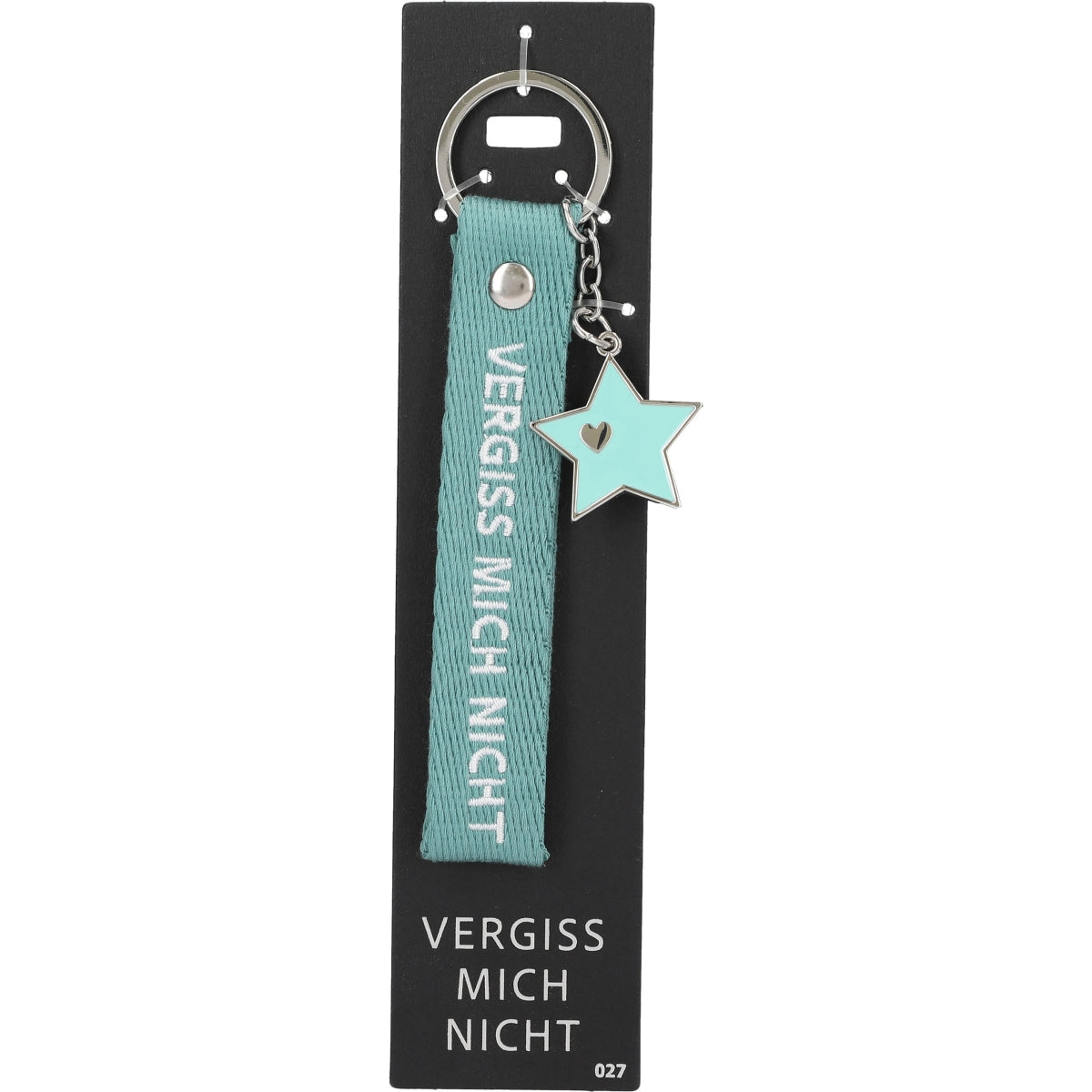 Charmante Sleutelhanger Herzensmensch van Kunstleder