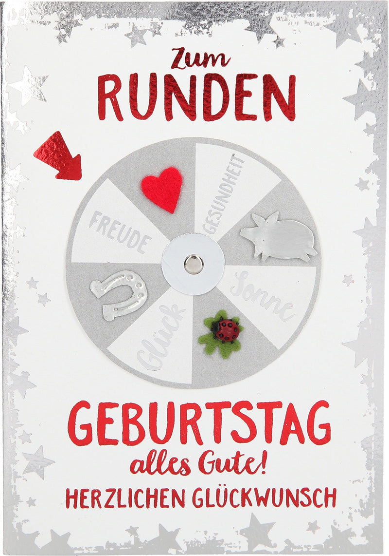 Zum runden Geburtstag alles Gute... Depesche