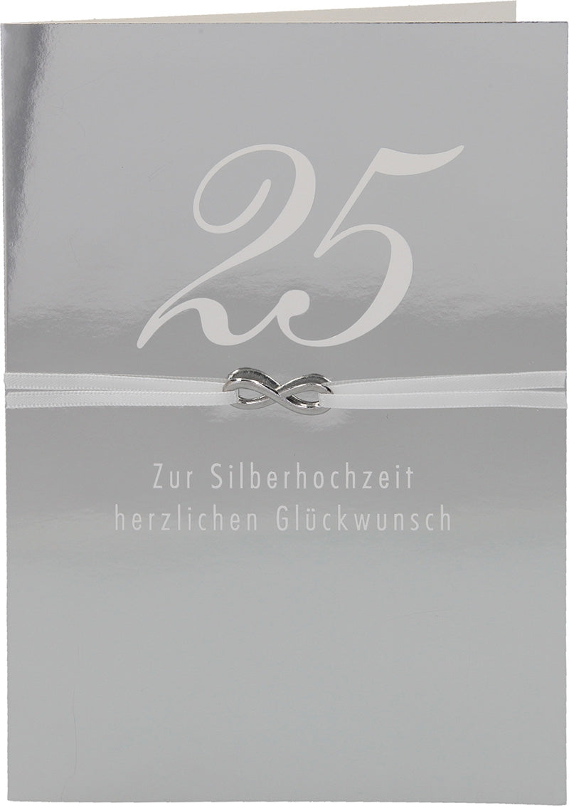 Zur Silberhochzeit herzlichen Glückwunsc Depesche