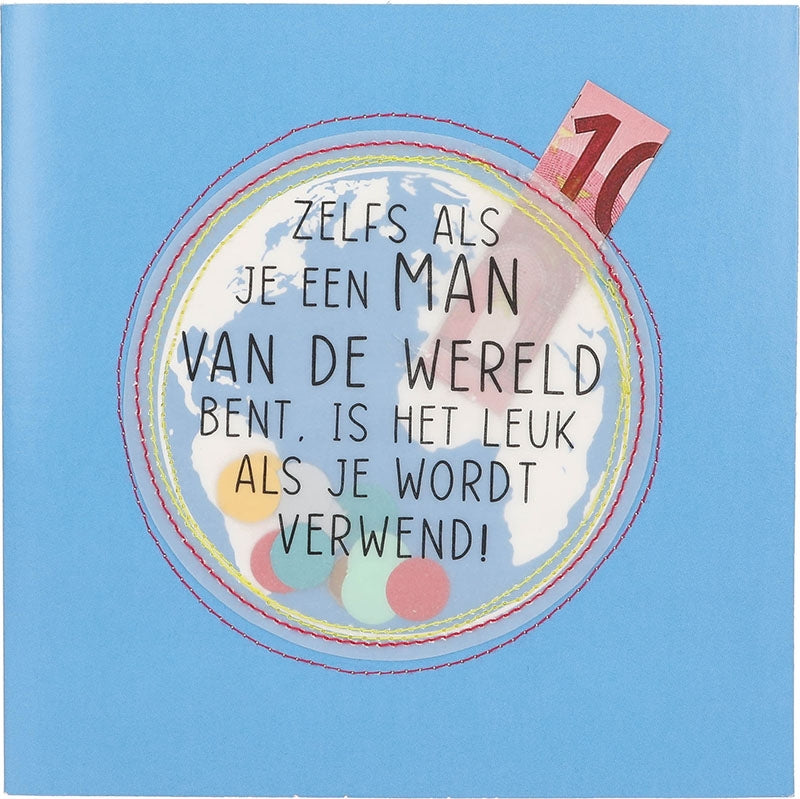 Zelfs als je een man van de wereld bent. Depesche