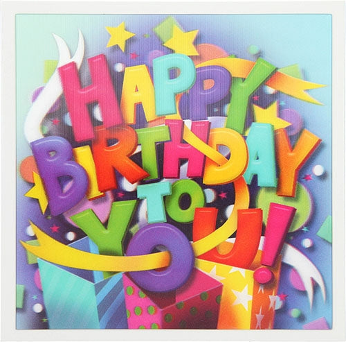 HAPPY BIRTHDAY TO YOU! Depesche