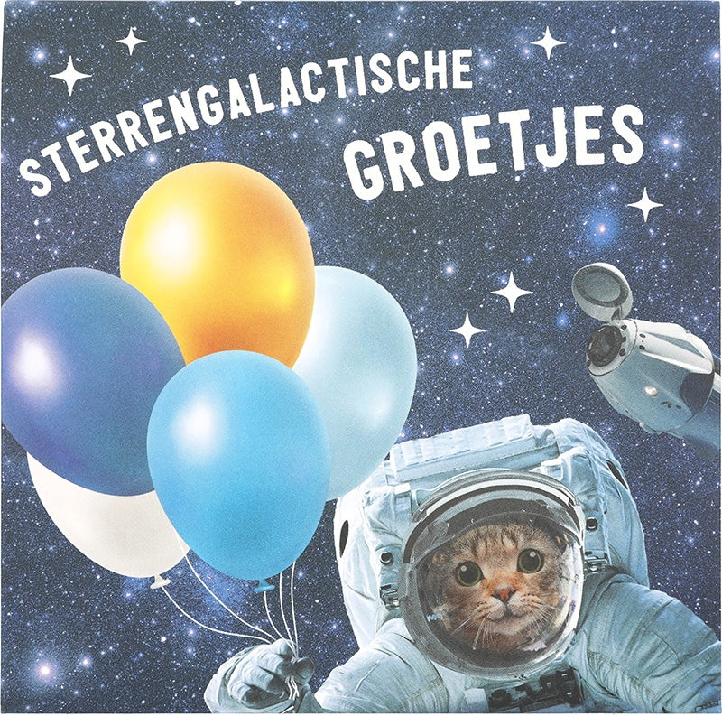 Sterrengalactische groetjes