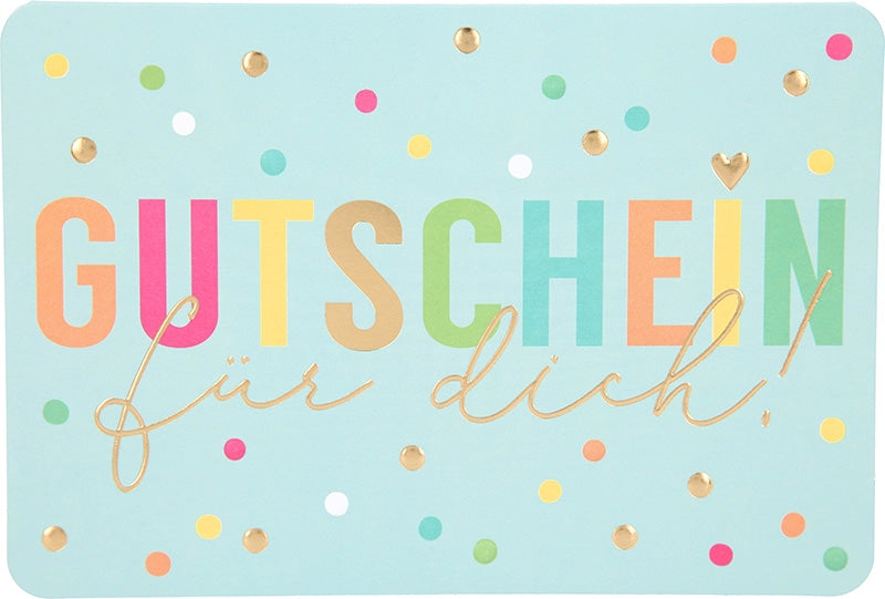 Gutschein für dich! Depesche
