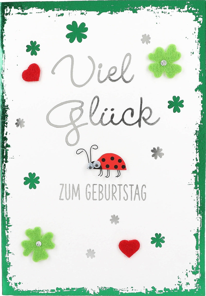 Viel Glück zum Geburtstag Depesche