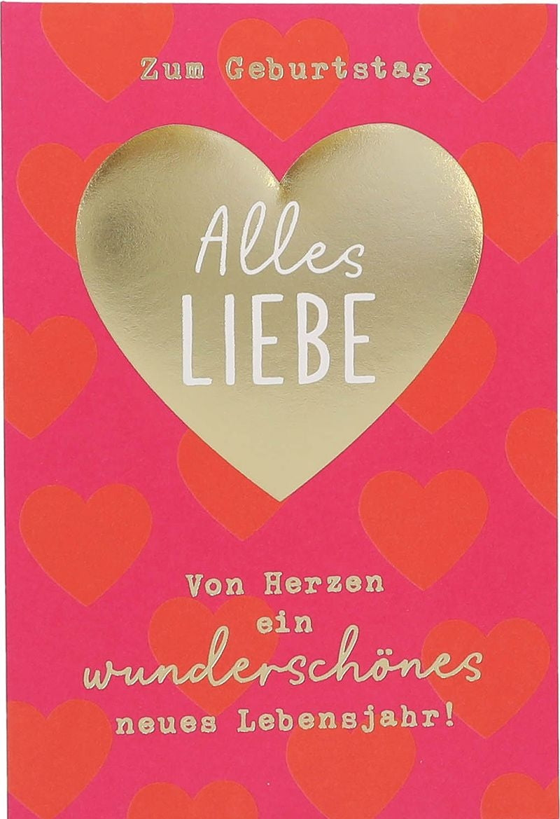 Zum Geburtstag alles Liebe Von Herzen... Depesche