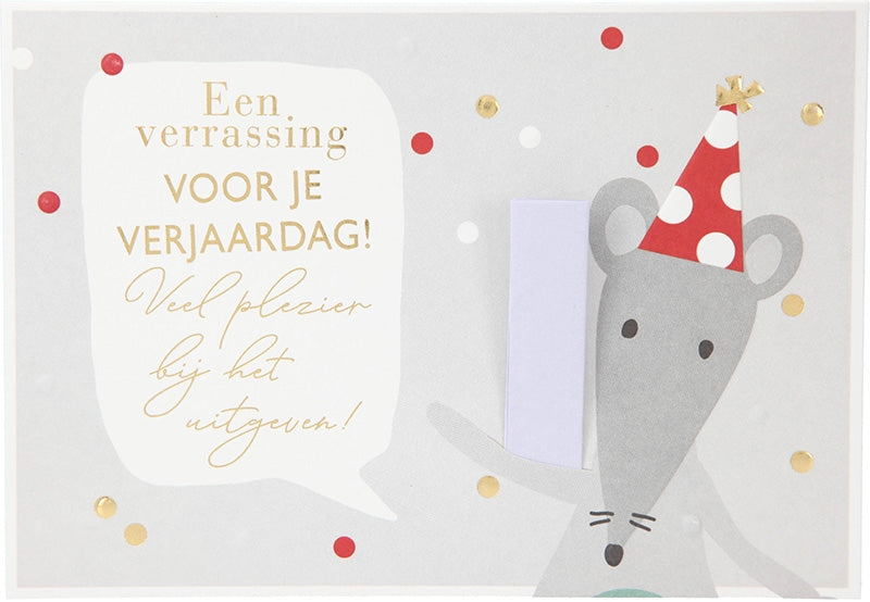 Een verrassing voor je verjaardag!... Depesche
