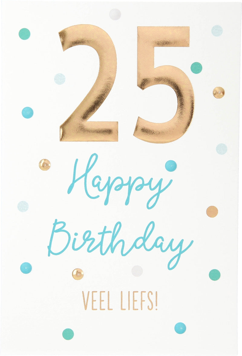 25 Happy Birthday Veel liefs! Depesche