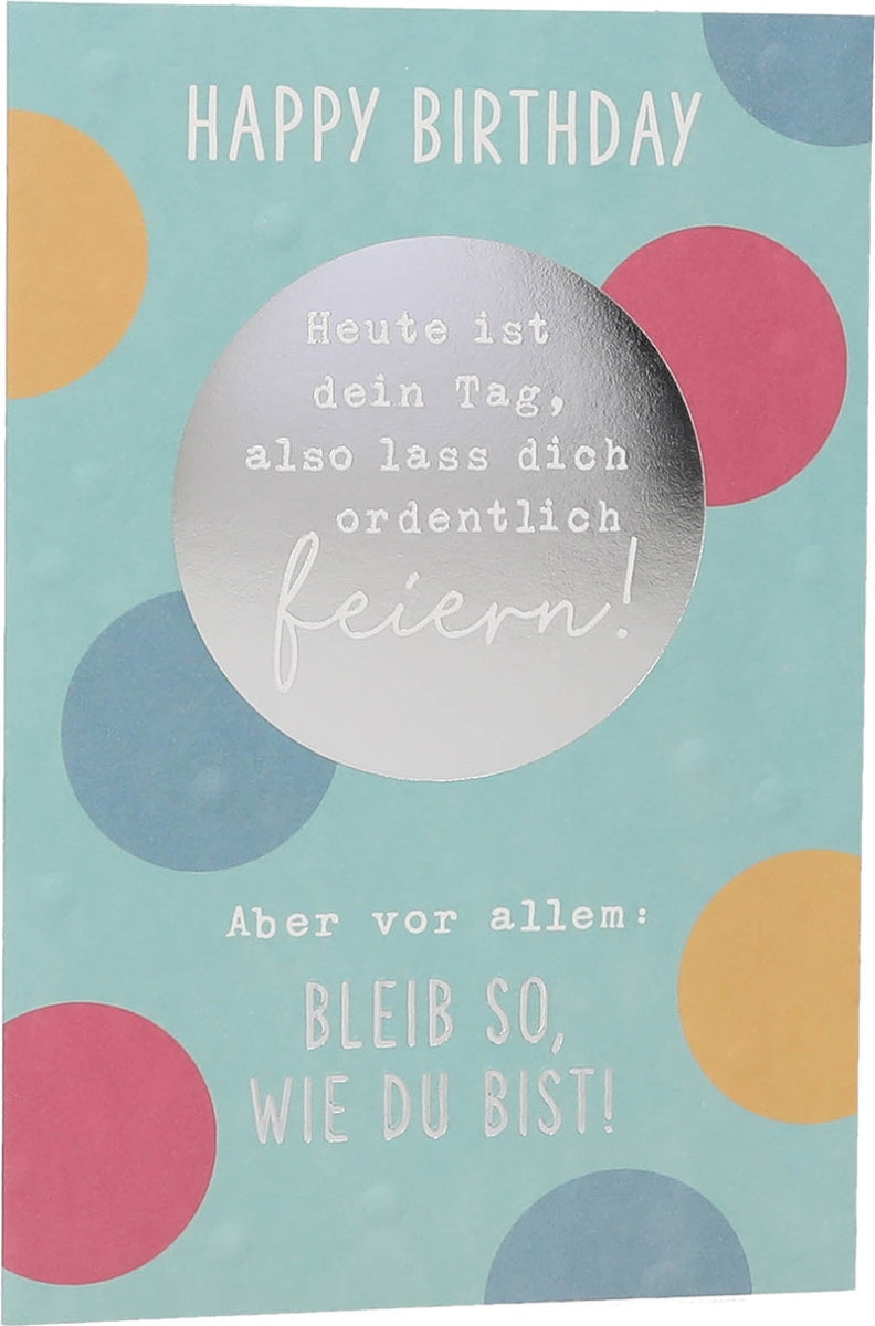 Happy Birthday Heute ist dein Tag, ... Depesche