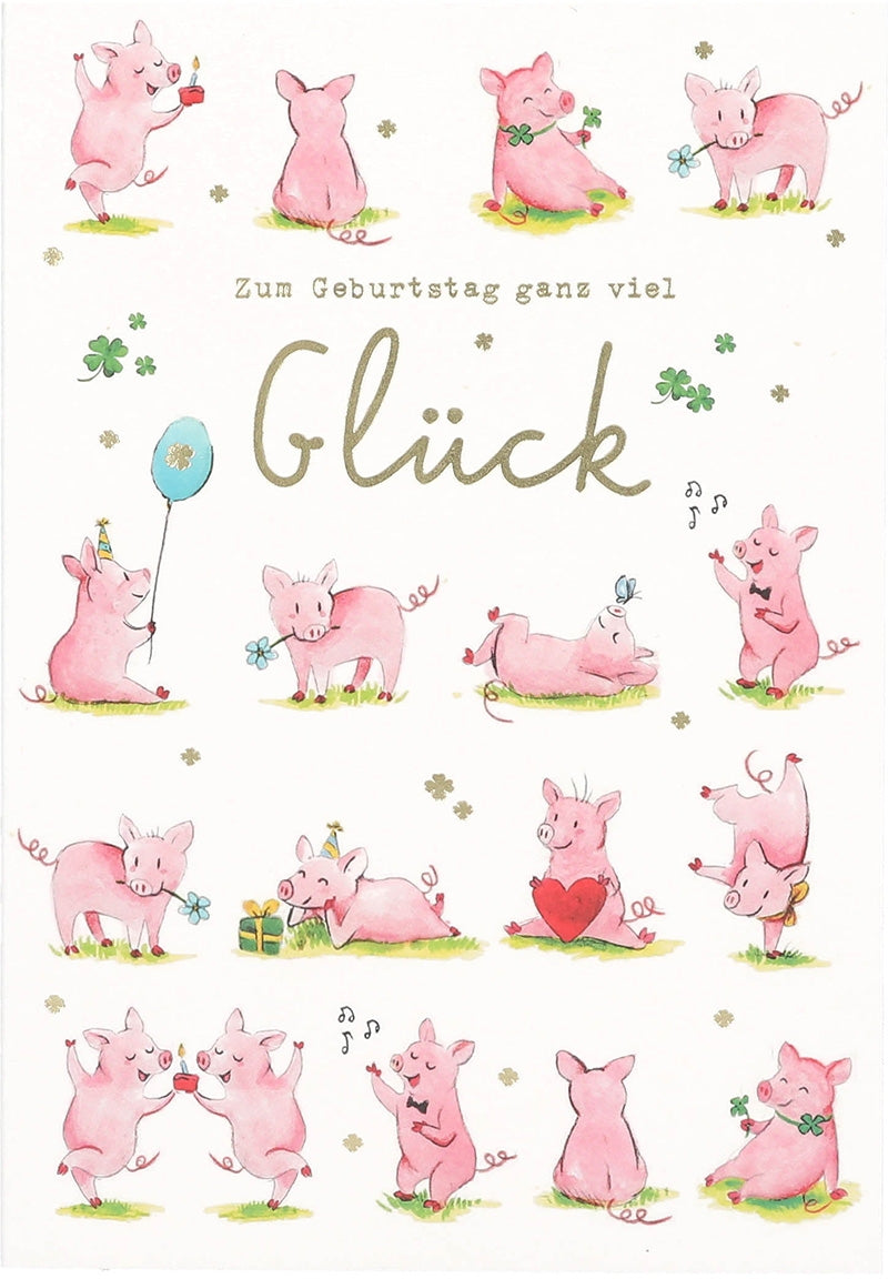 Zum Geburtstag ganz viel Glück Depesche