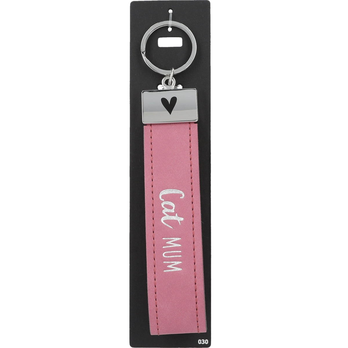 Roze Cat Mum Sleutelhanger - Stijlvol Accessoire