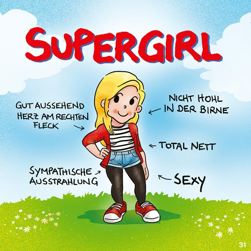 SUPERGIRL Gut aussehend, Herz am... Depesche