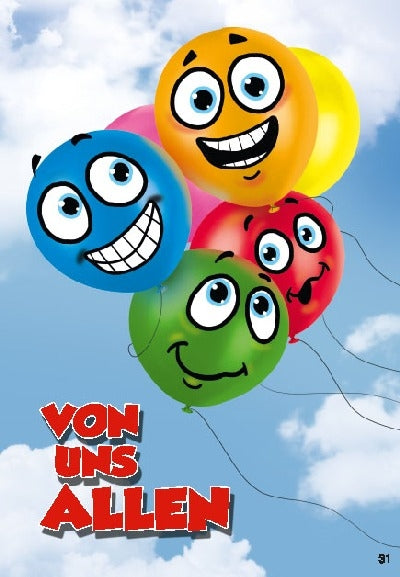 Von uns allen! Depesche