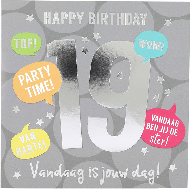 19 Happy Birthday Tof! Party Time! Wow! Depesche