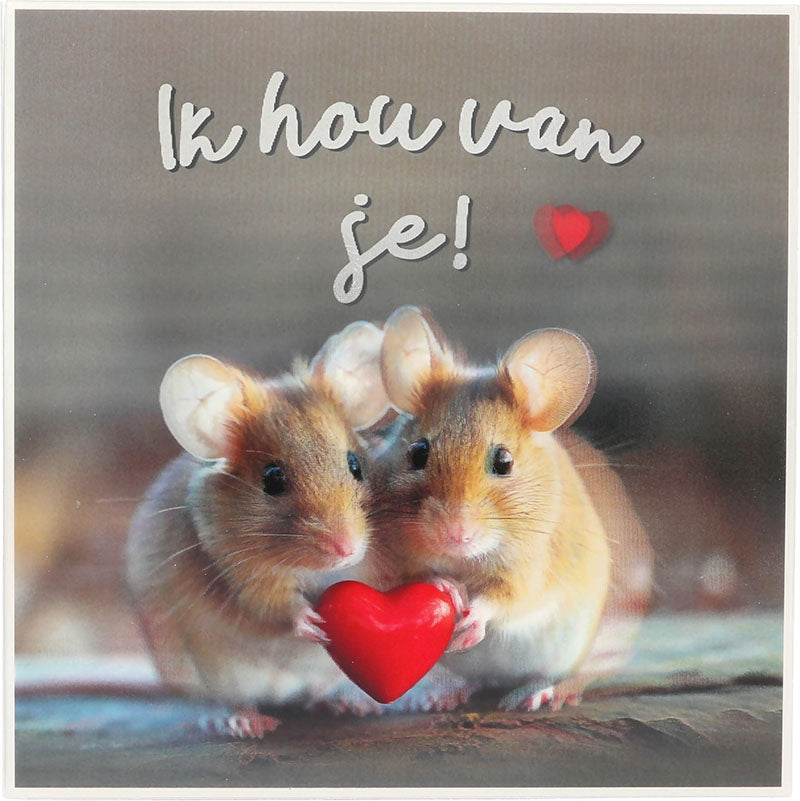 Ik hou van je!