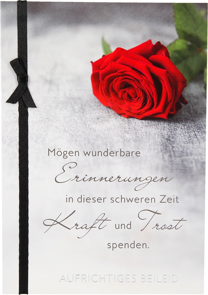 Mögen wunderbare Erinnerungen... Depesche