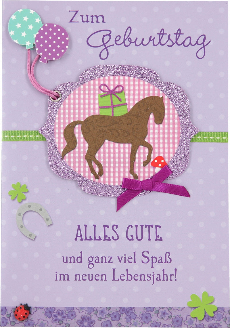 Zum Geburtstag Alles Gute und ganz viel. Depesche