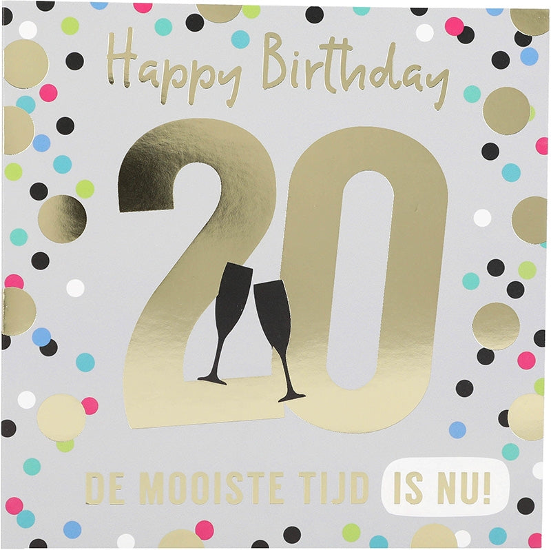 20 Happy Birthday De mooiste tijd is nu! Depesche