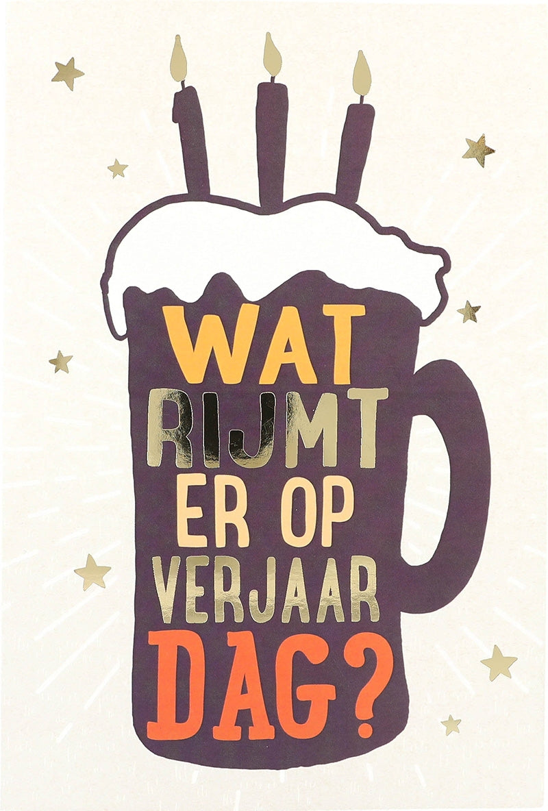 Wat rijmt er op verjaardag? Depesche