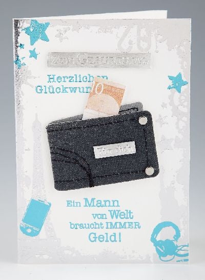 Ein Mann von Welt braucht immer Geld Depesche