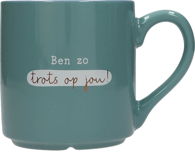 Ben zo trotz op jou!