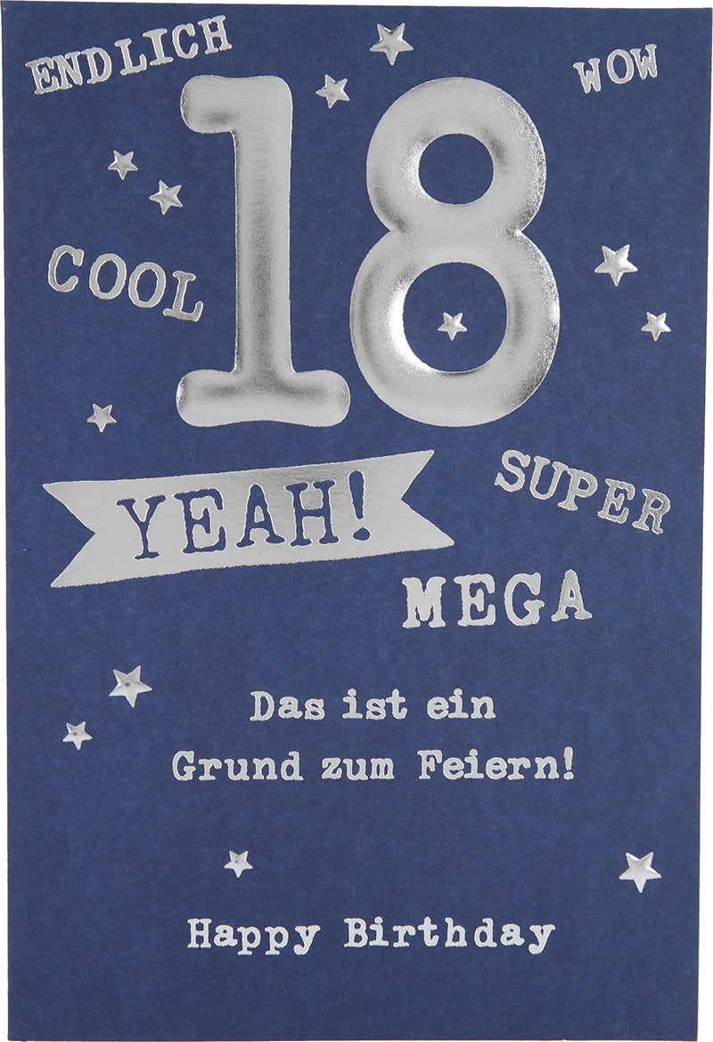 Endlich 18 Cool Wow Super Yeah!... Depesche