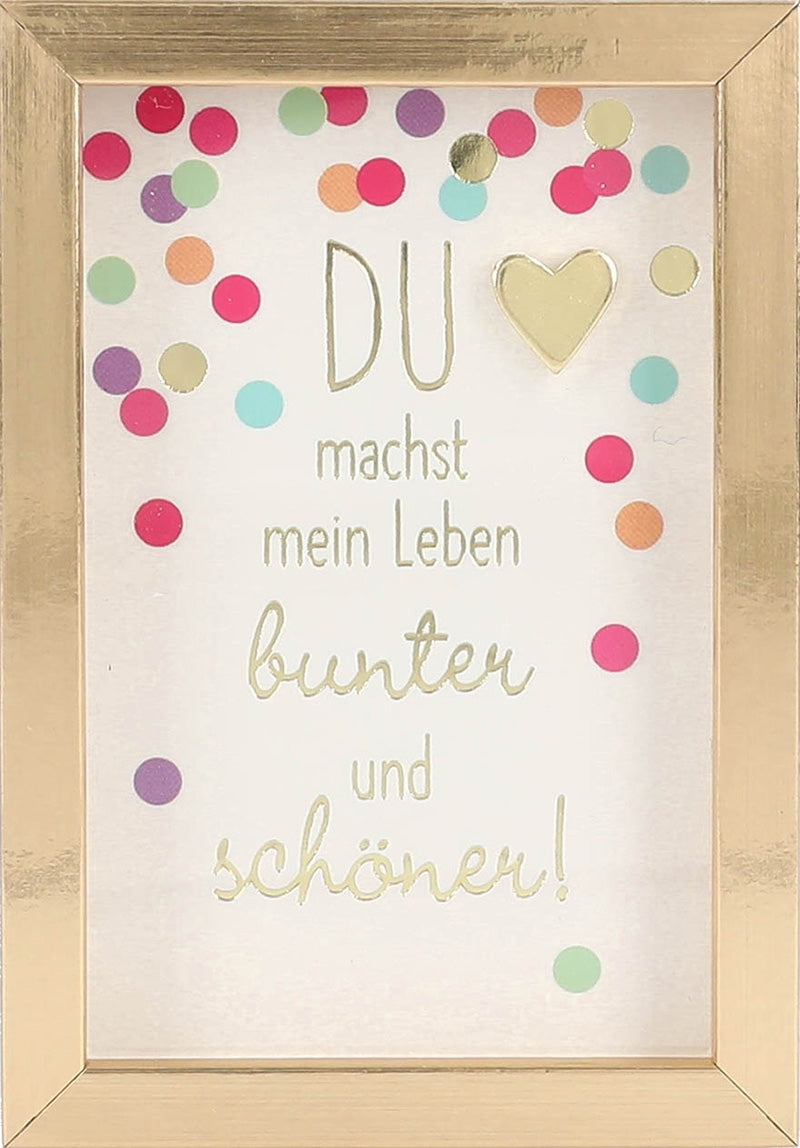 DU machst mein Leben bunter und schöner! Depesche