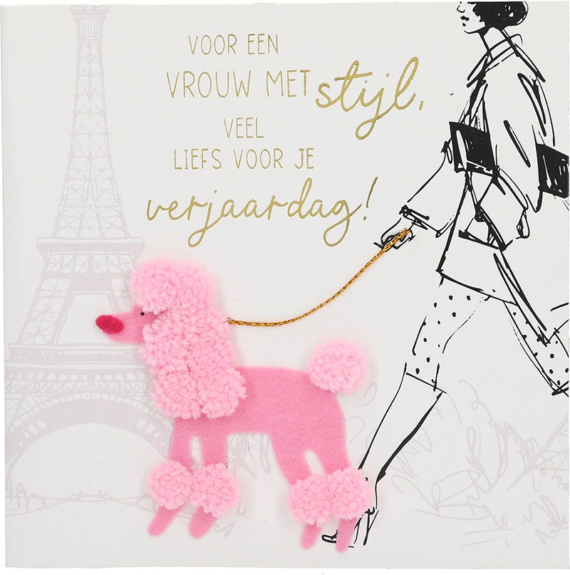 Voor een vrouw met stijl, veel liefs ... Depesche