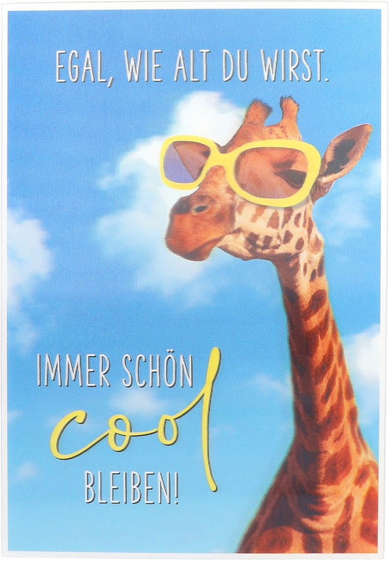 Egal, wie alt du wirst. Immer schön... Depesche