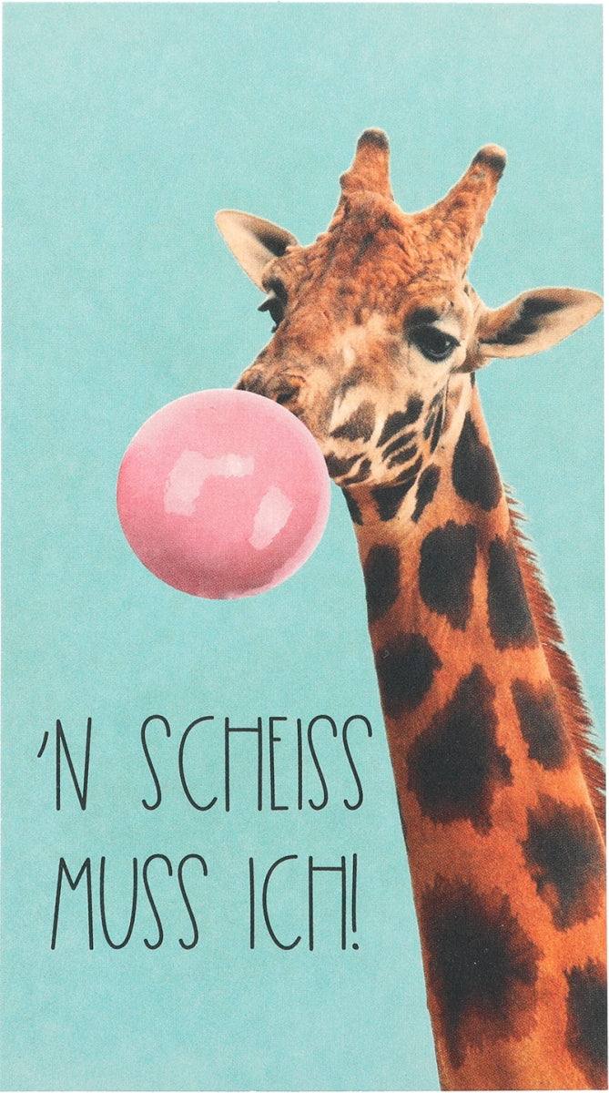 'N Scheiss muss ich!