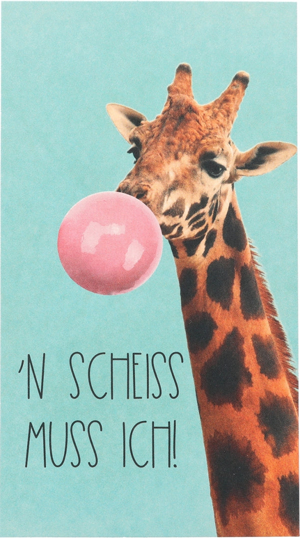 'N Scheiss muss ich!