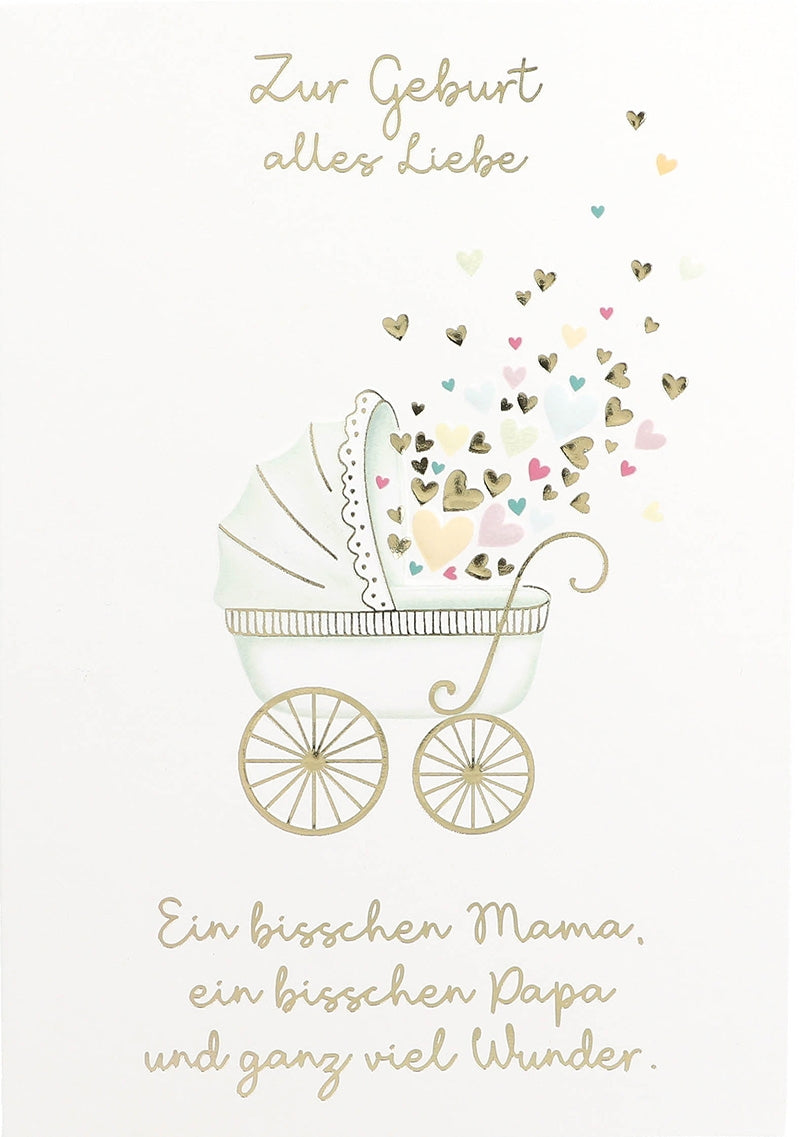 Zur Geburt alles Liebe Ein bisschen... Depesche