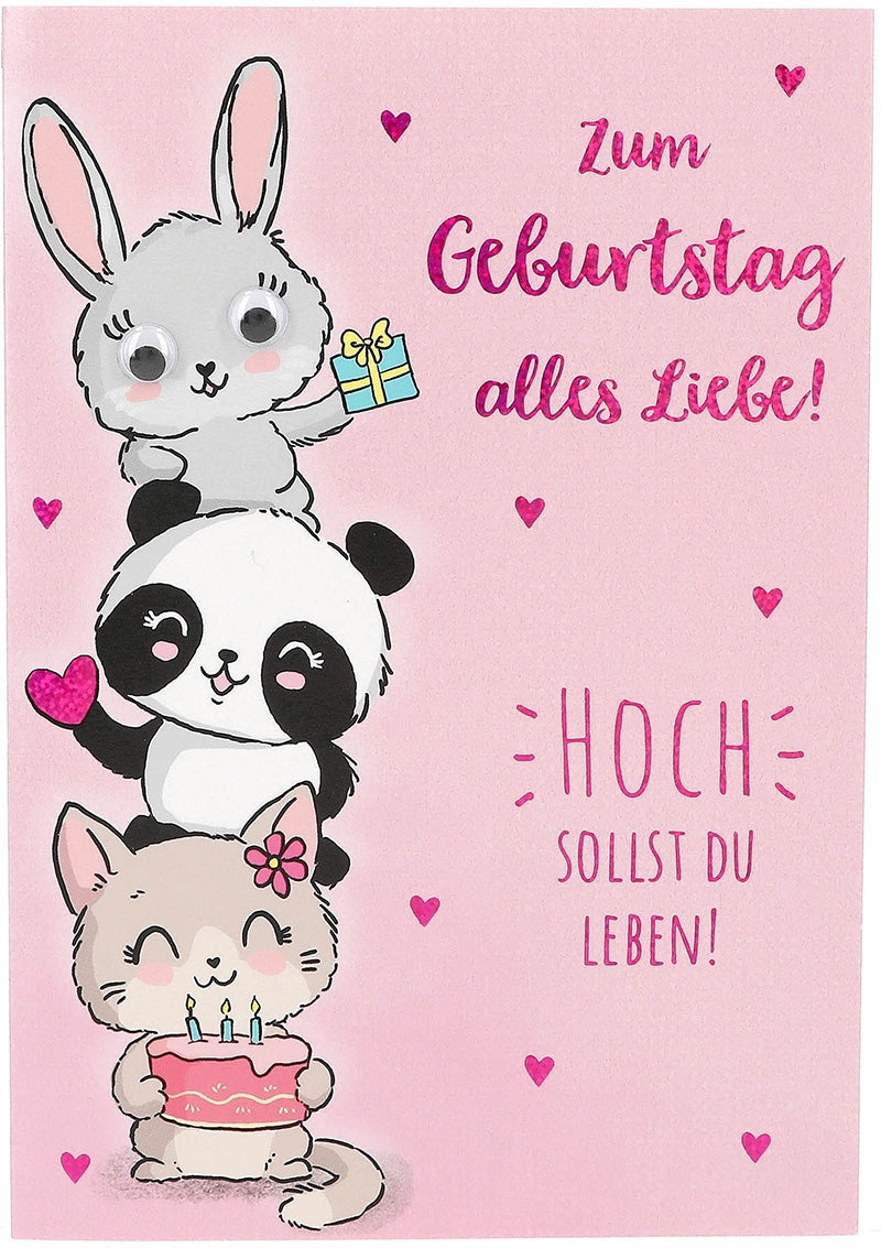Zum Geburtstag alles Liebe! Hoch... Depesche