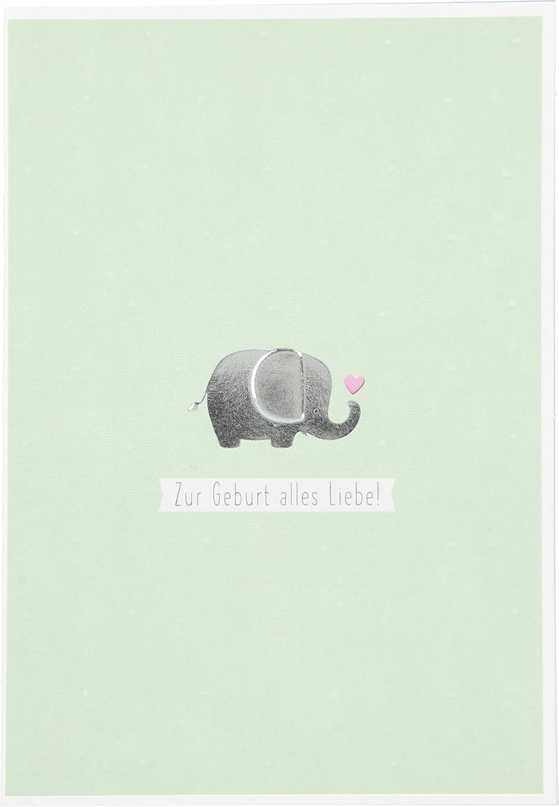 Zur Geburt alles Liebe! Depesche