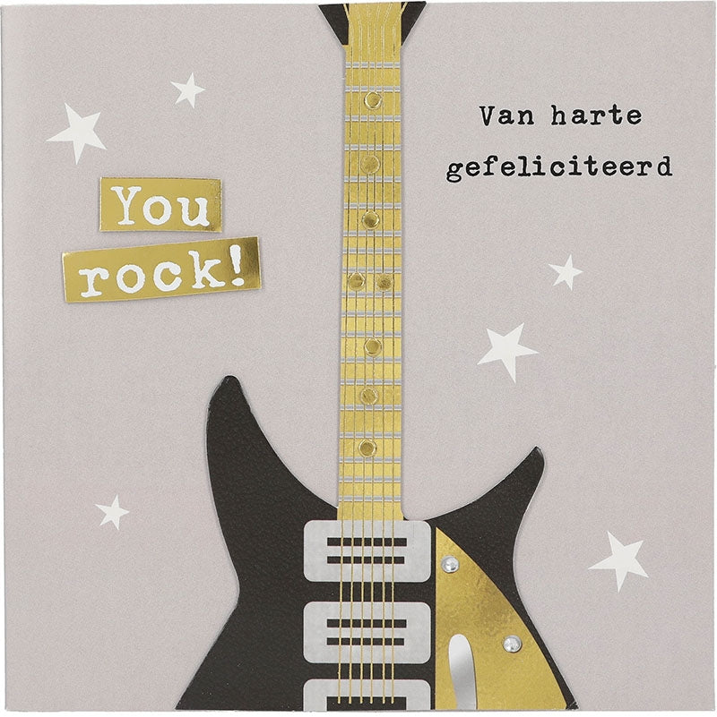 You rock! Van harte gefeliciteerd Depesche