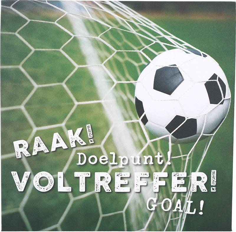 Raak! Doelpunt!Voltreffer! Goal!