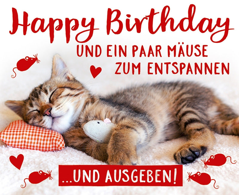 Happy Birthday und ein paar Mäuse...