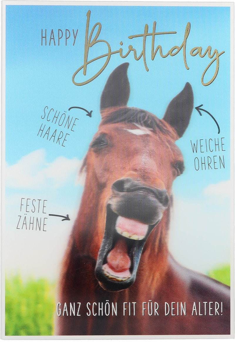 Happy Birthday Ganz schön fit für... Depesche