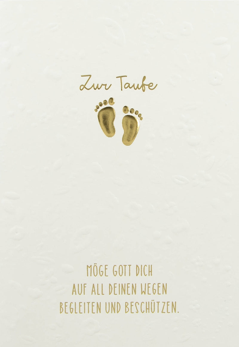 Zur Taufe Möge Gott dich auf all... Depesche