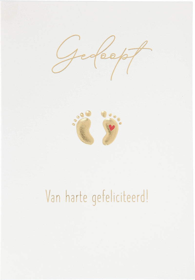 Gedoopt Van harte gefeliciteerd! Depesche
