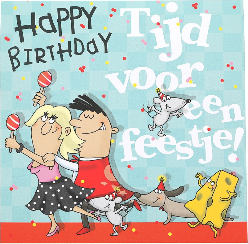Happy Birthday Tijd voor een feestje!