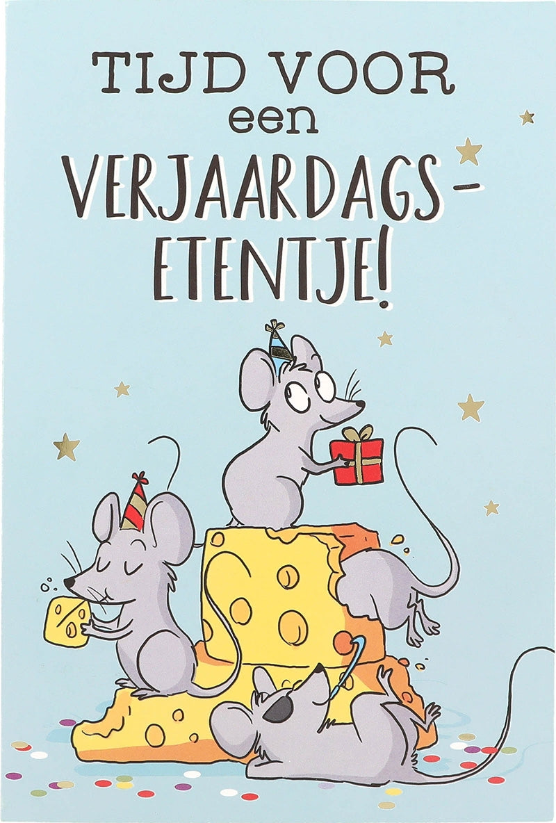 Tijd voor een verjaardags-etentje! Depesche
