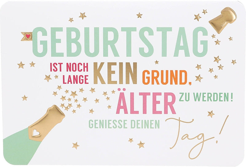 Geburtstag ist noch lange kein Grund... Depesche