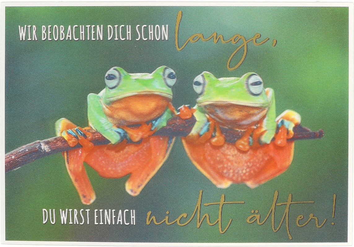 Wir beobachen dich schon lange, du... Depesche