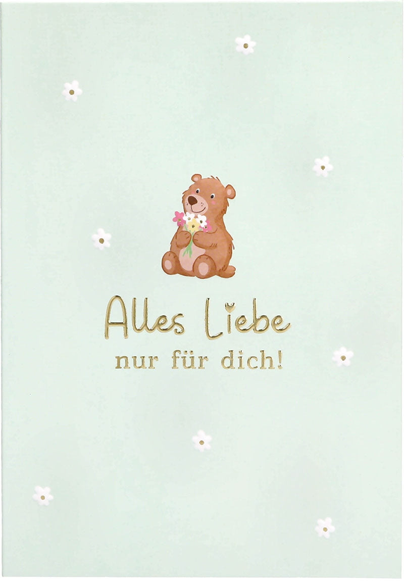 Alles Liebe nur für dich Depesche