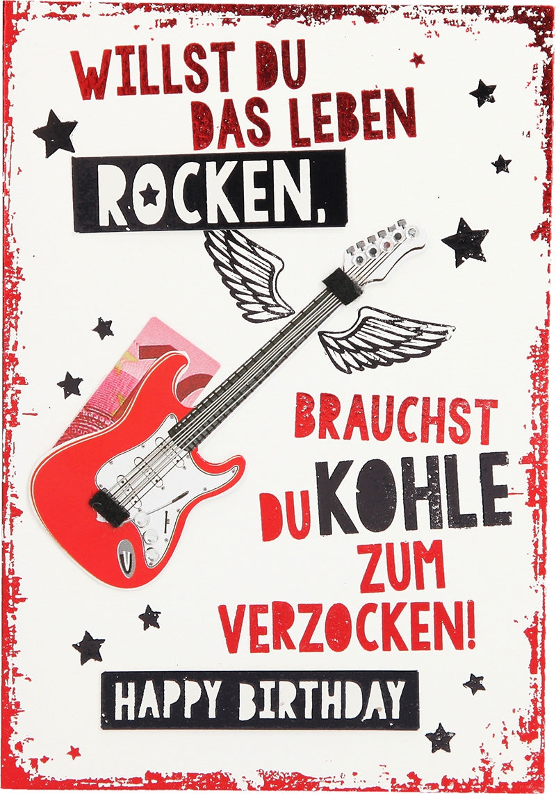 Willst du das Leben rocken, brauchst... Depesche