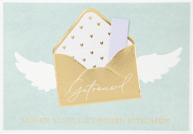 Getrouwd Mogen al jullie dromen uitkomen Depesche