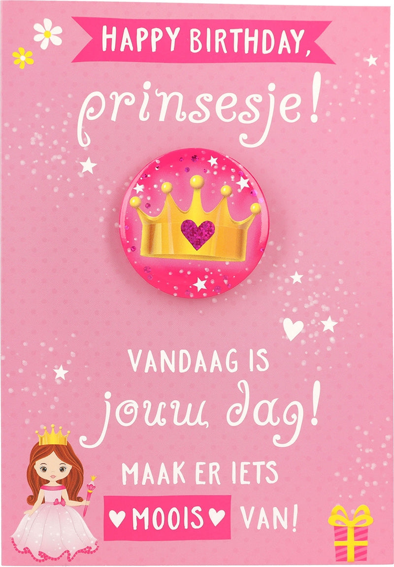 Happy Birthday prinsesje! Vandaag is ... Depesche
