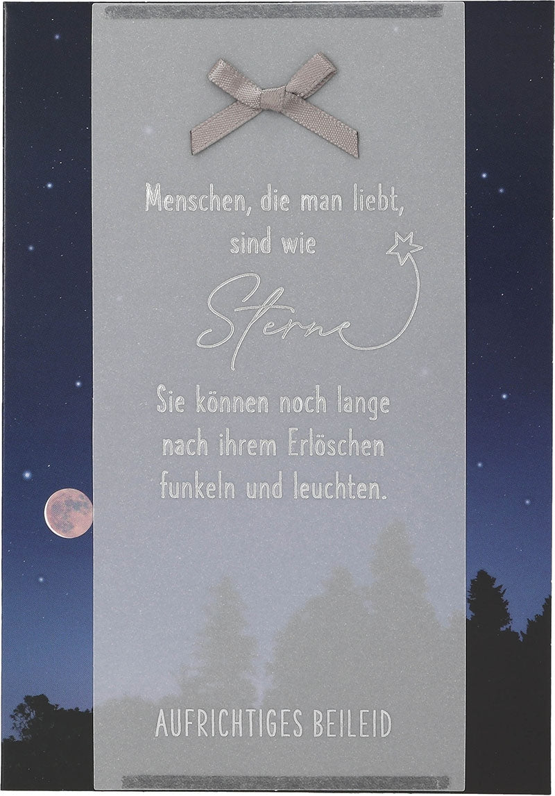 Menschen, die man liebt, sind wie... Depesche