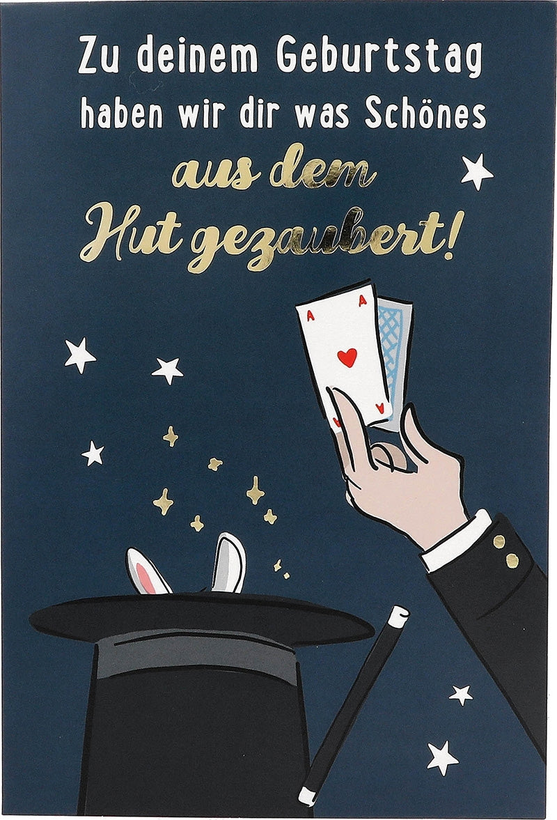 Zu deinem Geburttsga haben wir was... Depesche