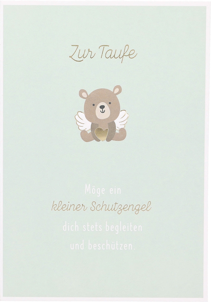 Zur Taufe Möge ein kleiner Schutzengel.. Depesche